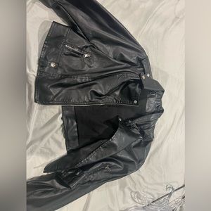 Leather jacket